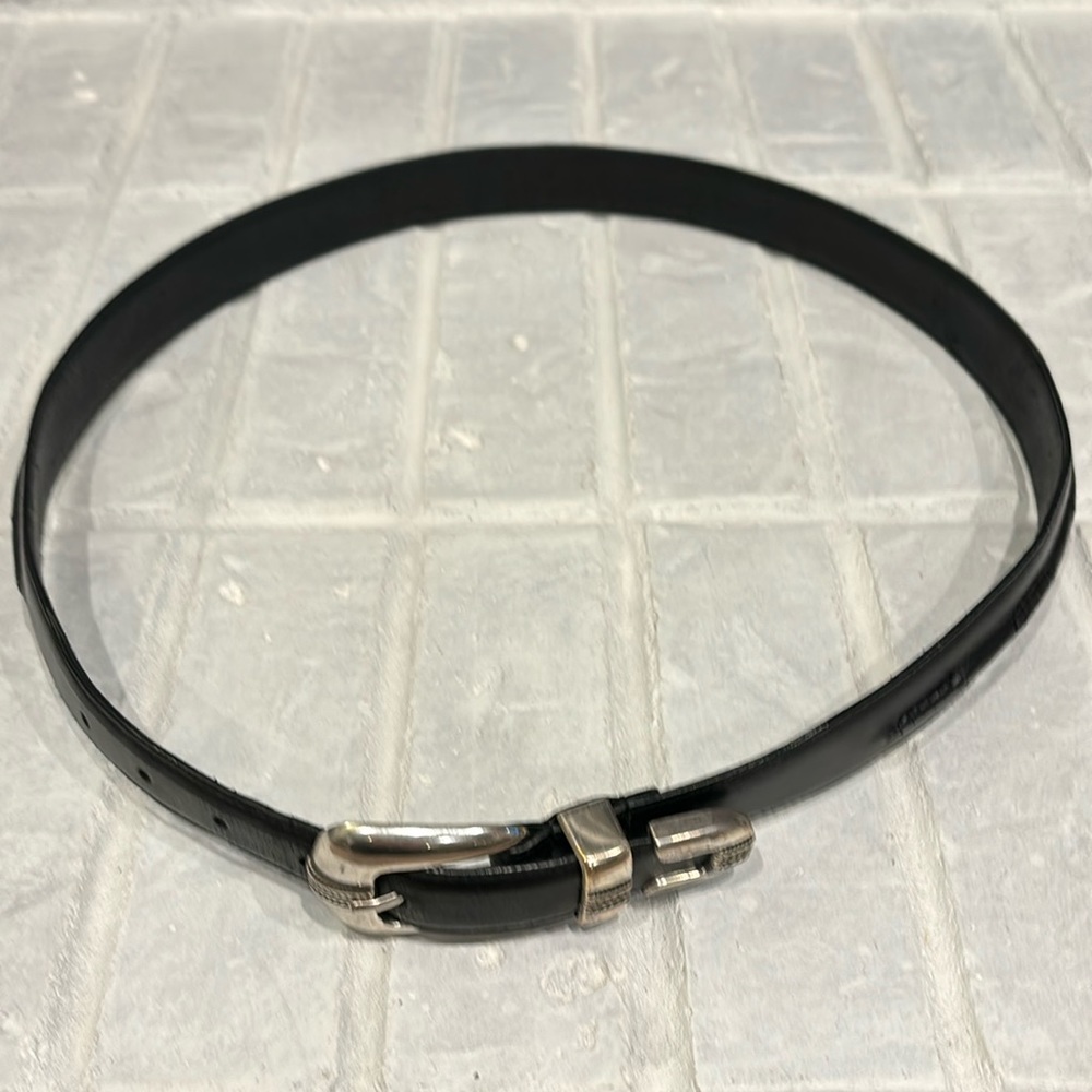 Men’s Black Leather Belt